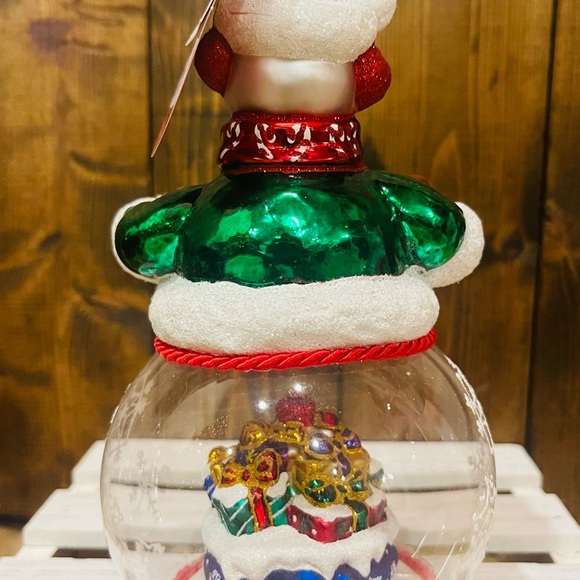 Christopher Radko Snowman Christmas Ornament Chilly and Cheery Globe - Picture 4 of 8